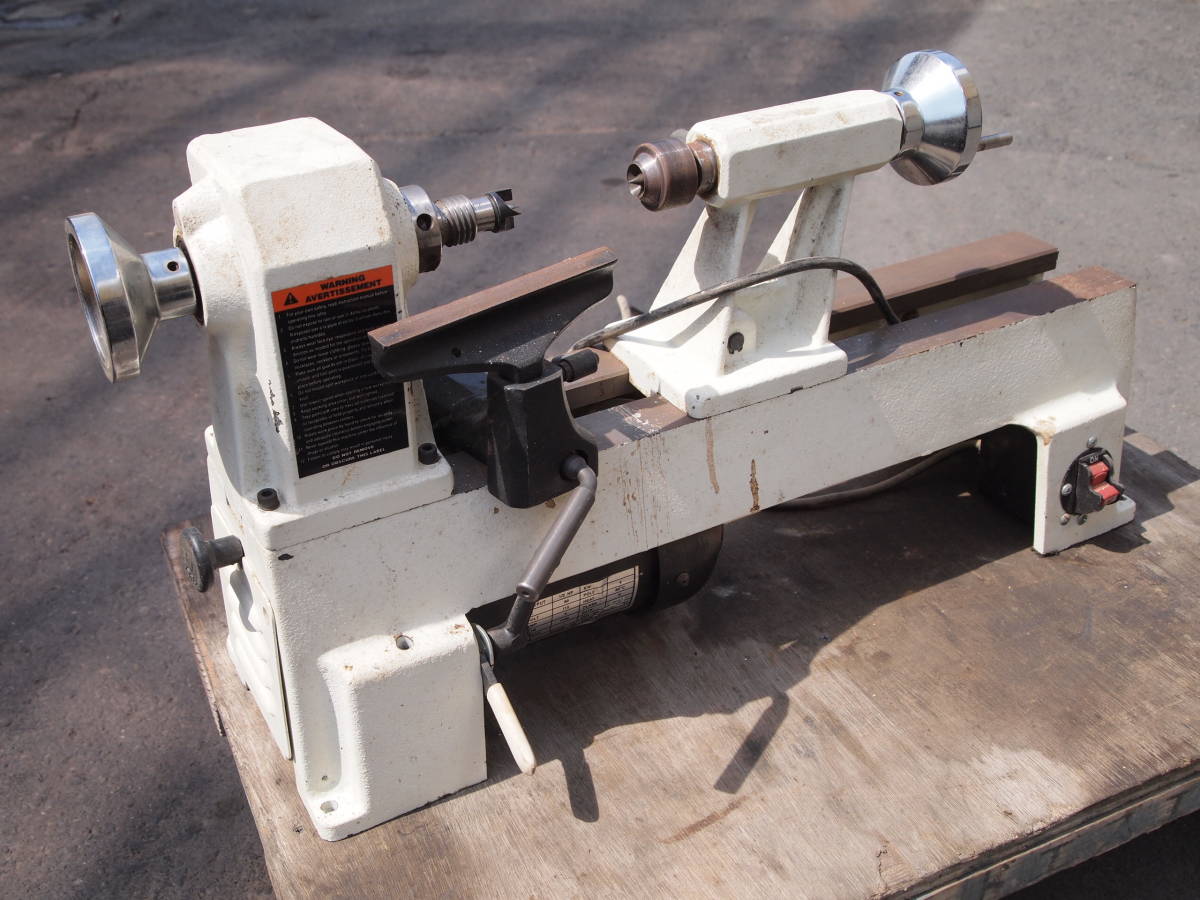 新品】通電OK 東京ユニコム 小型 木工用 卓上 旋盤 CH-L8 Mini Wood