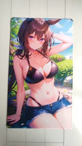 未使用】【1円スタート】RM70 プレイマット ウマ娘 アドマイヤベガ