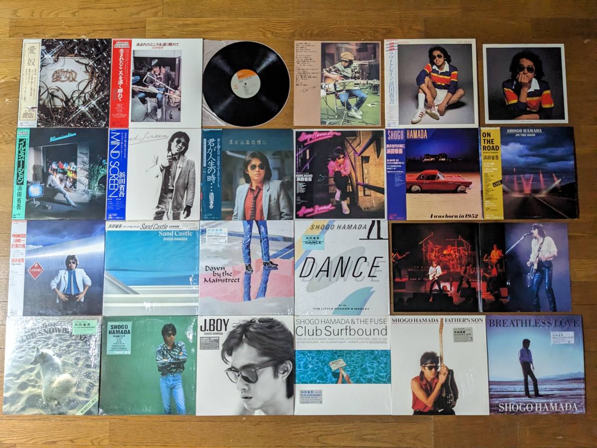 希少!! 浜田省吾 「SHOW AROUND」1981年プロモONLY LP