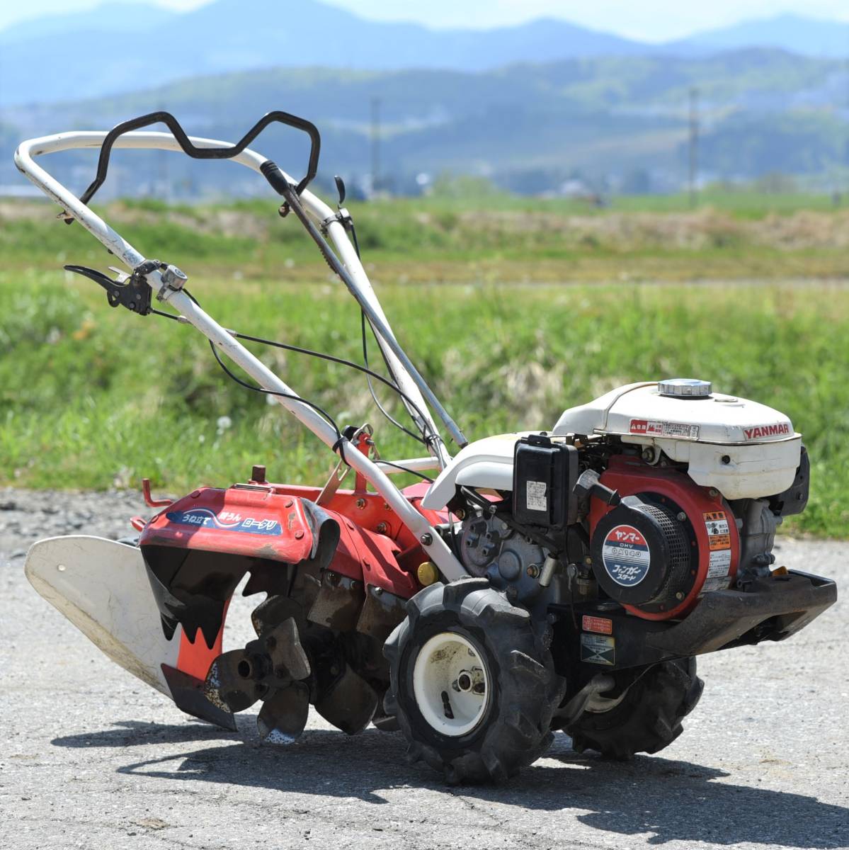 ヤンマー YANMAR 管理機 MK8 歩行型トラクター 中耕 ロータリー RB4-M