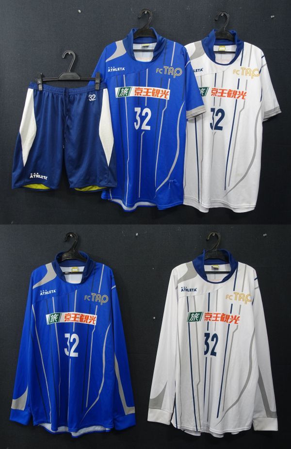 未使用】bw_1792 選手支給品 5点セット 東京都 FCトリプレッタ