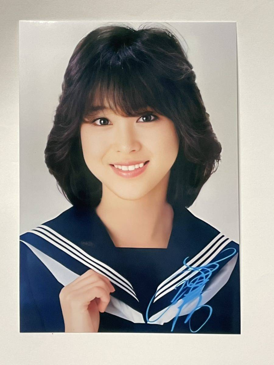 松田聖子 L判 写真 アイドル ☆10378 昭和アイドル