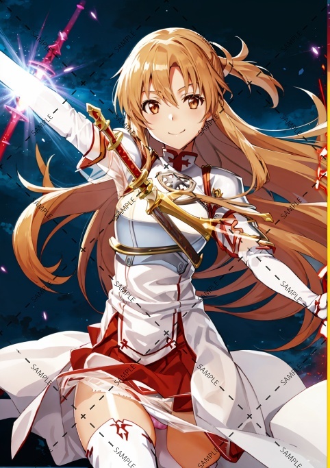 即購入可⭐︎ミト＆アスナ⭐︎フィルム SAO フィルム ミト アスナ 結城明日奈