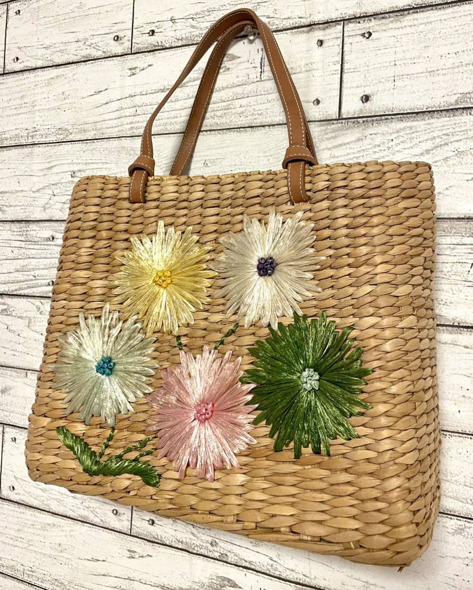 ケイトスペード かごバッグ 美品 弱々しかっ
