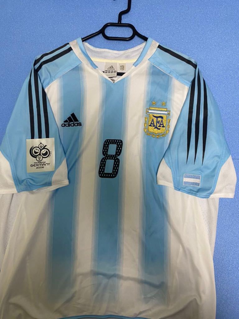 未使用に近い】サッカー ユニフォーム アルゼンチン代表 ホーム