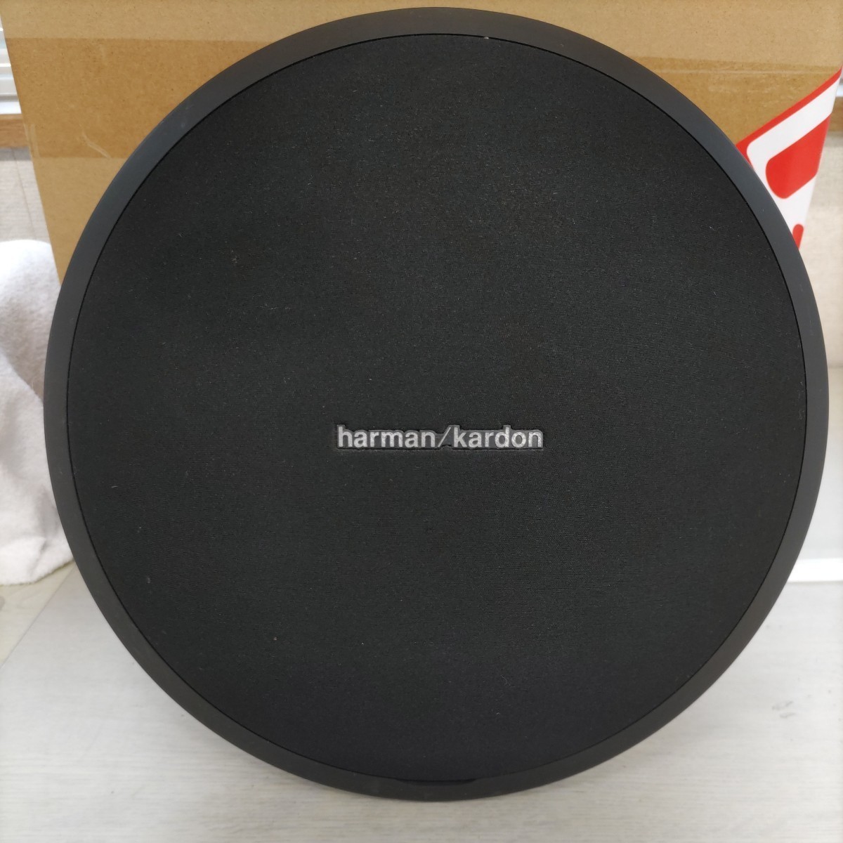harman/kardon ワイヤレススピーカー 円形 ハーマン カースピーカー harman kardon ハーマンカードン