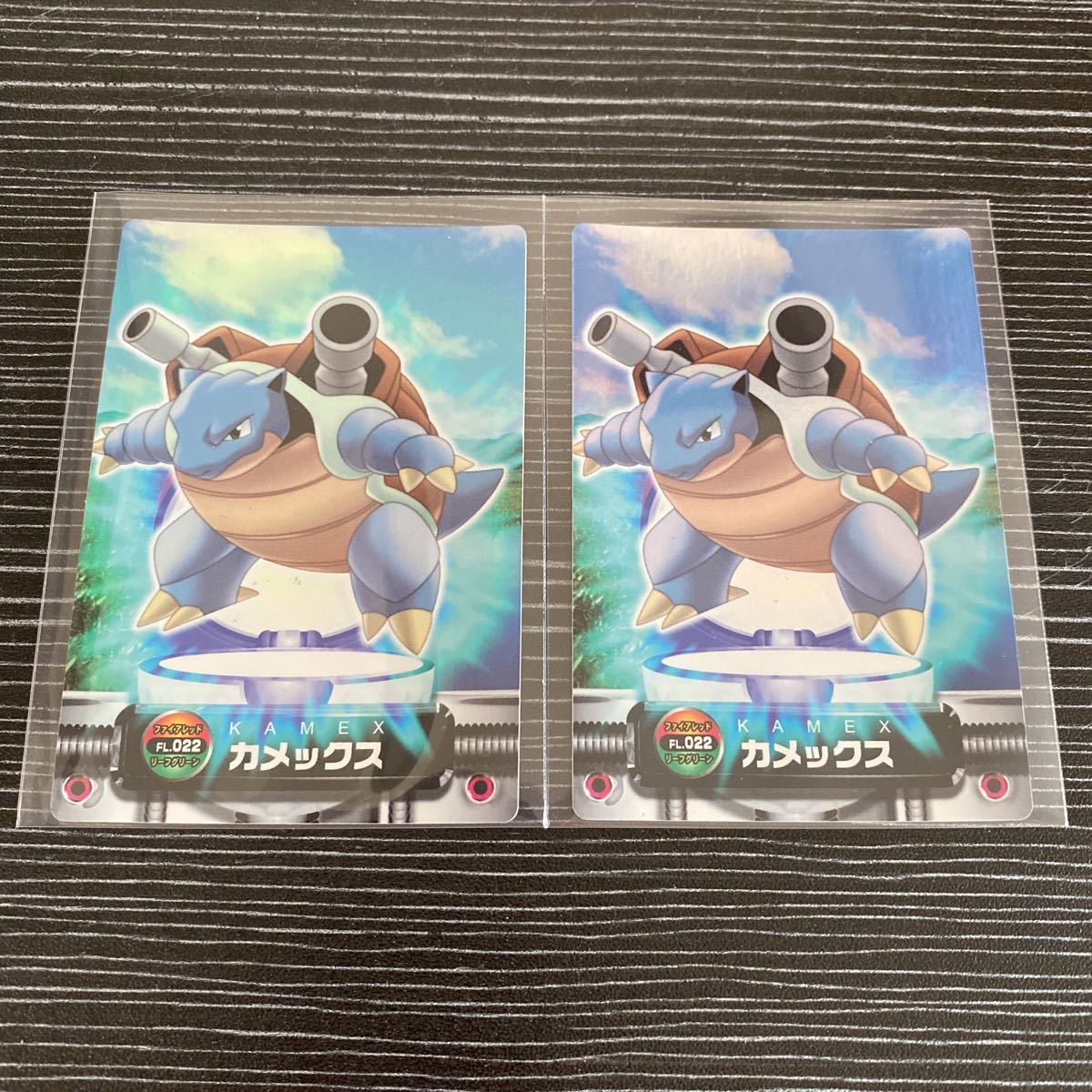 希少】ポケモンずかんカード FL.022カメックス