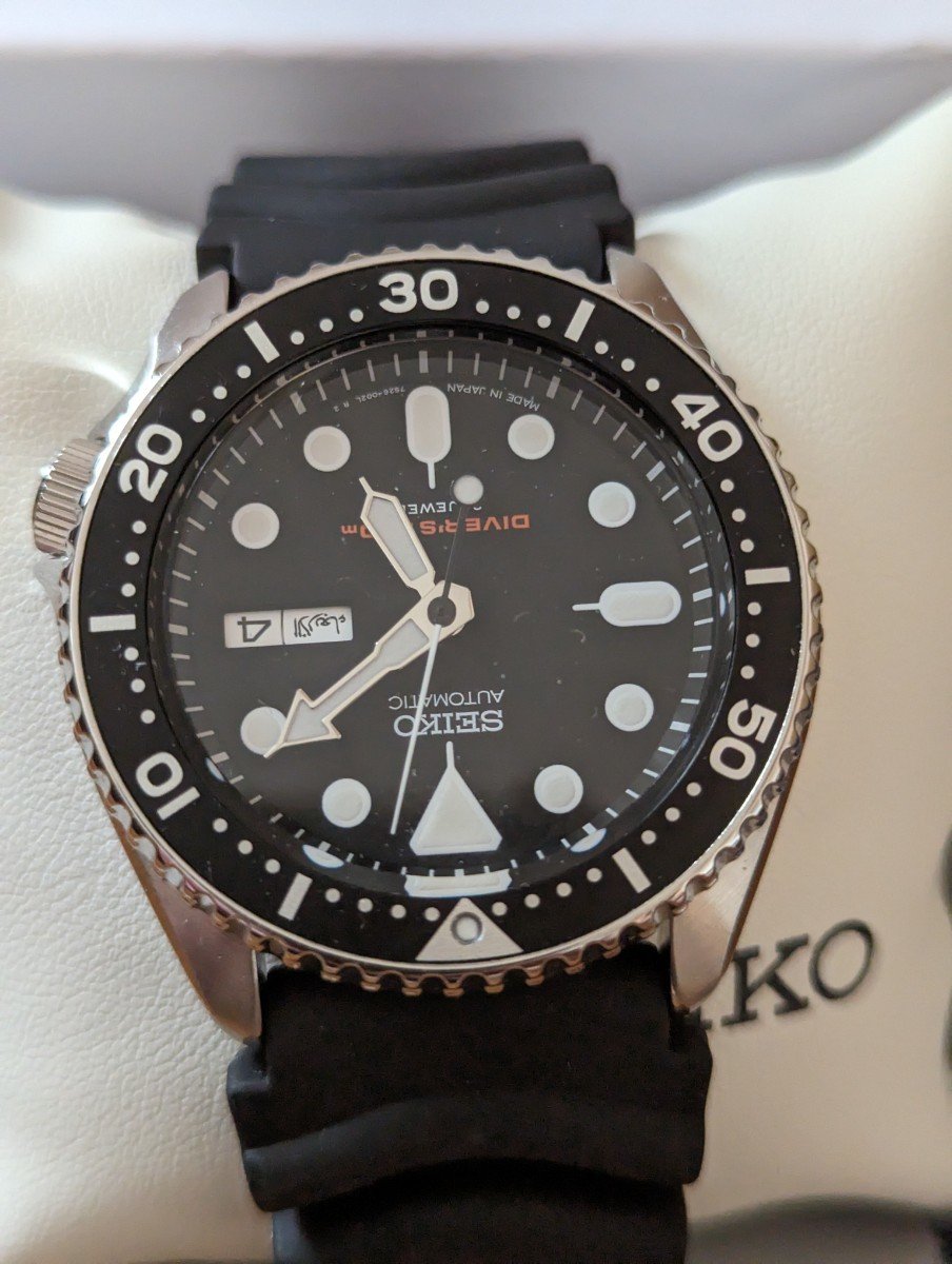 【最終値下げ】SEIKO　ブラックボーイ　7S26-0020　ベルト交換済 JA-0901| セイコー ブラックボーイ 7S26-0020 海外向けダイバー