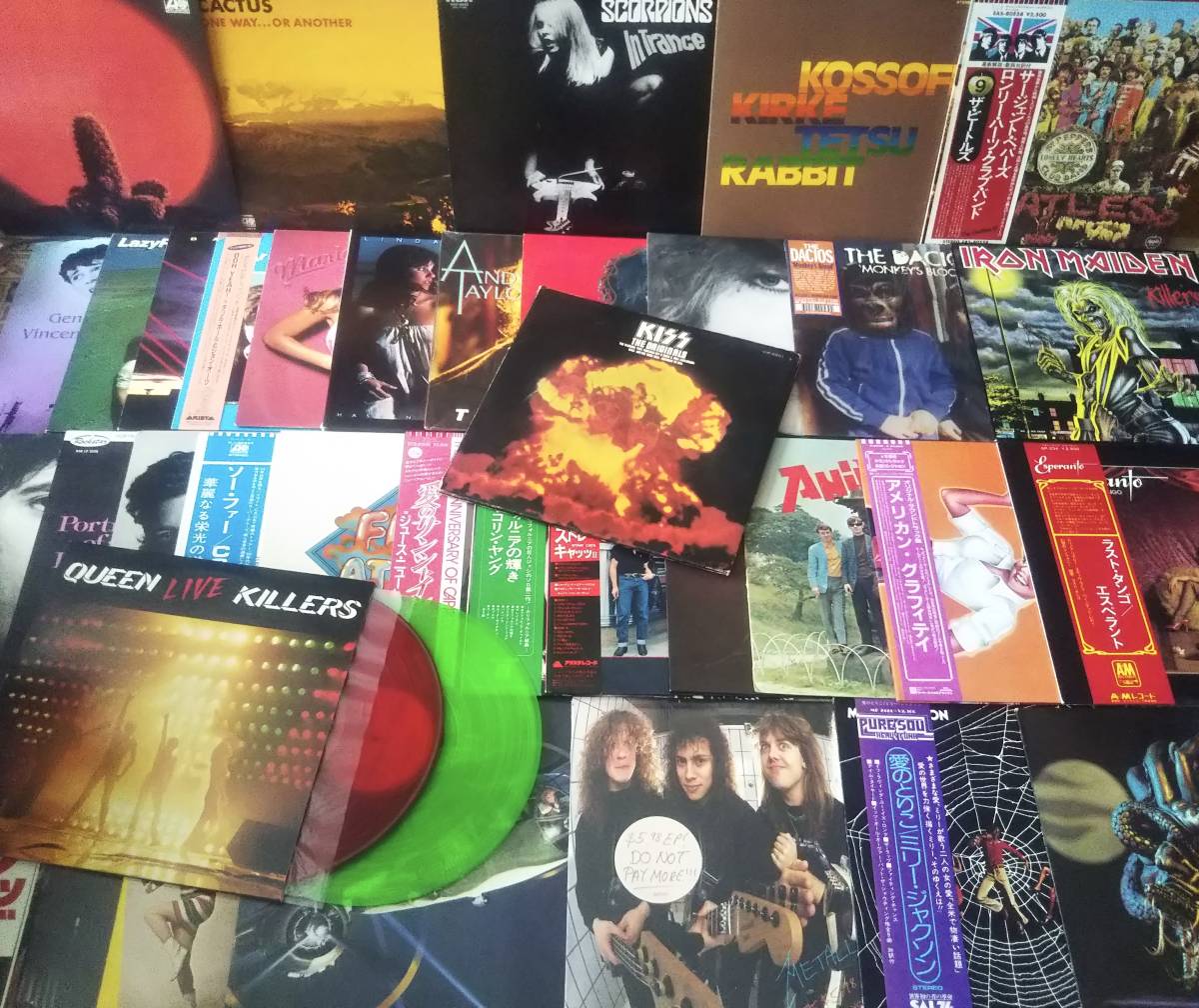 スコーピオンズ LP まとめて4作品