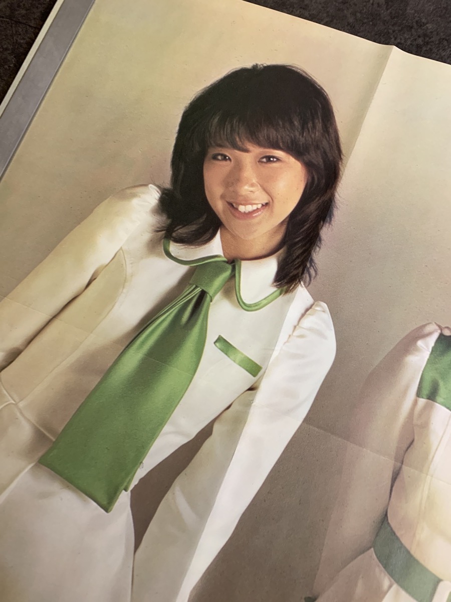 田中 当時物 キャンディーズ ポスター 伊藤蘭 藤村美樹 田中好子