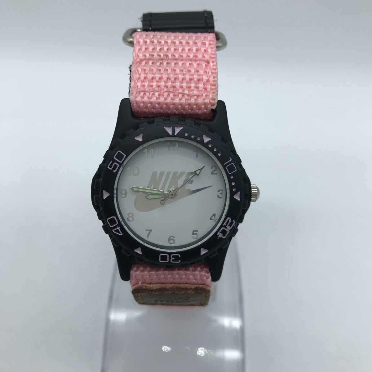 〔美品‼️〕NIKE Big Al WC0008-046レアモデル 動 NIKE Big Al Analog Sport Watch GUNMETAL WC0008-046 D-Line Analog