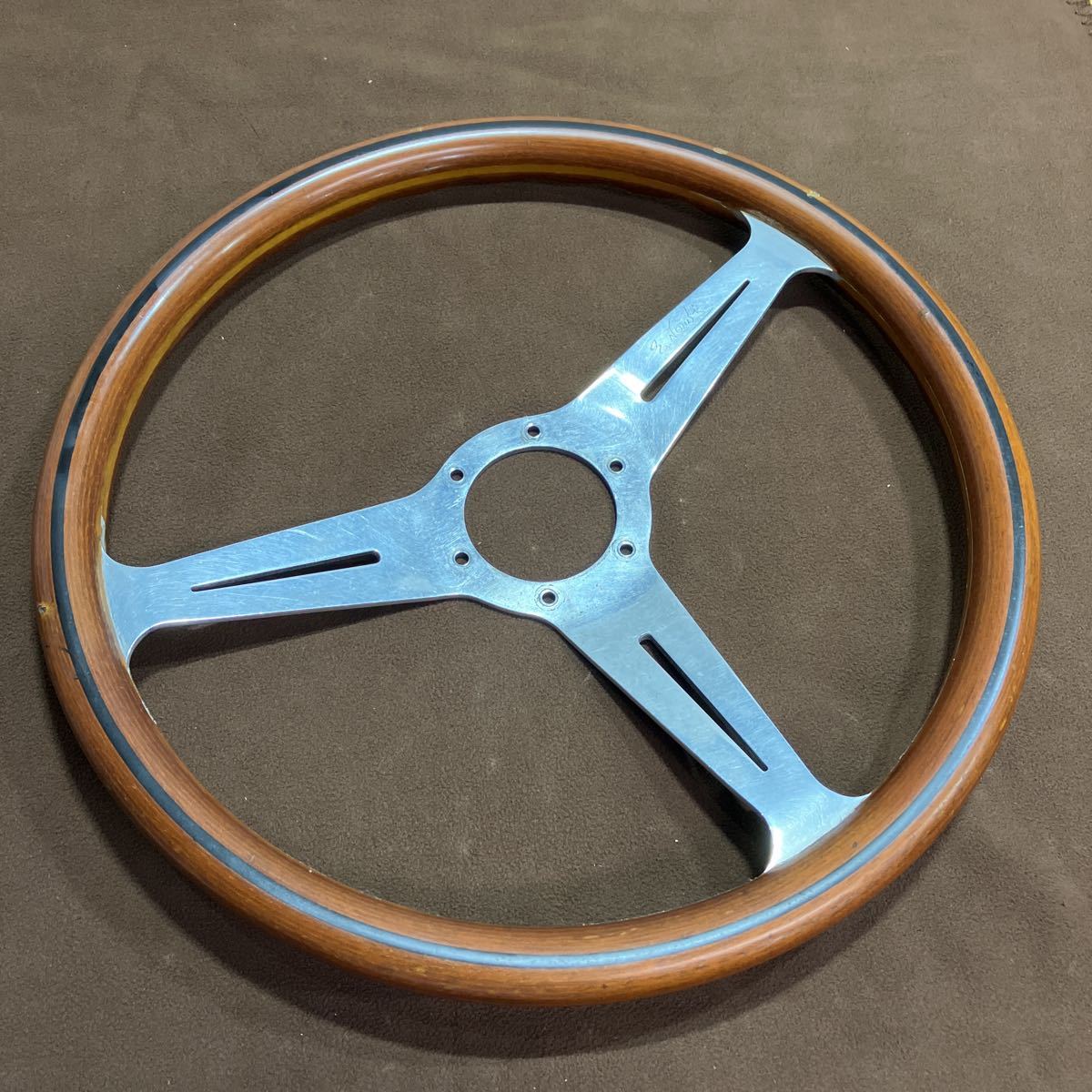 中古】NARDI ナルディクラシック ステアリング 33パイ 32.5パイ ウッド