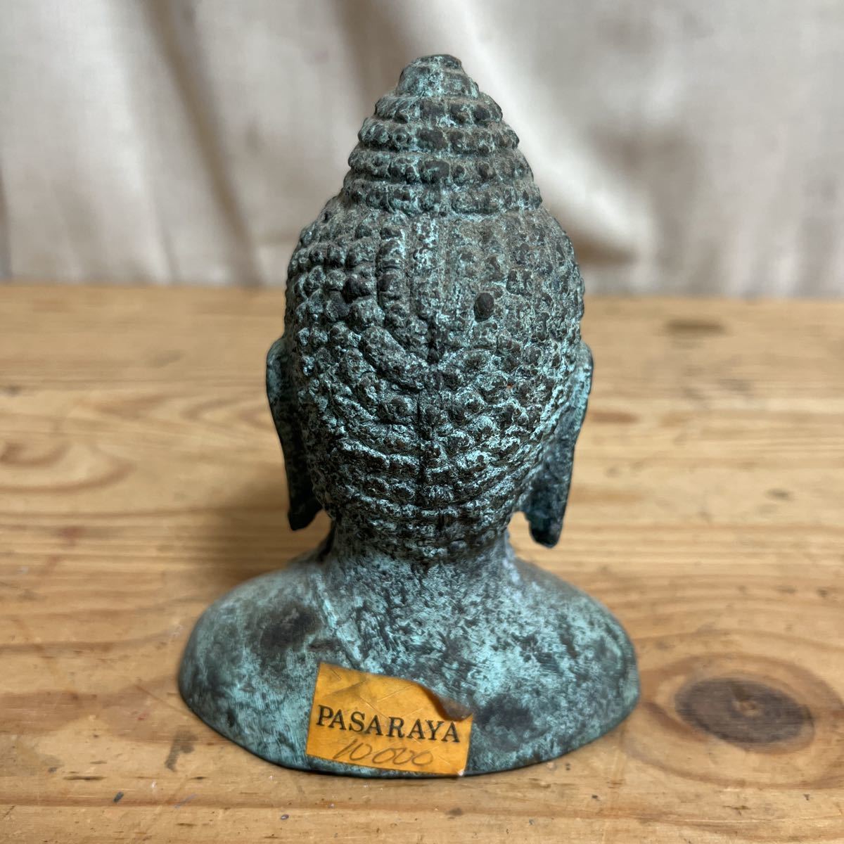 仏頭銅製仏像古美術骨董アンティーク仏教美術オブジェインテリア