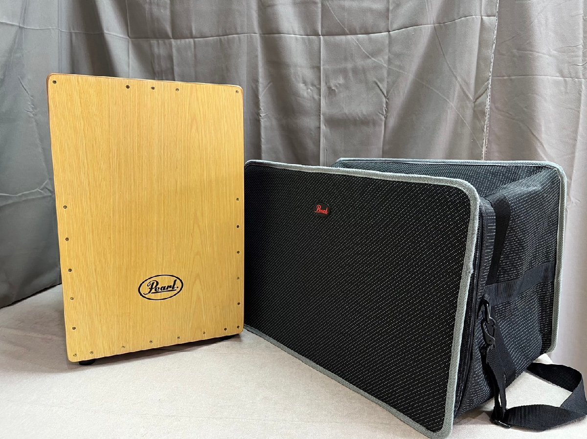 Pearl パーカッション カホン 木製
