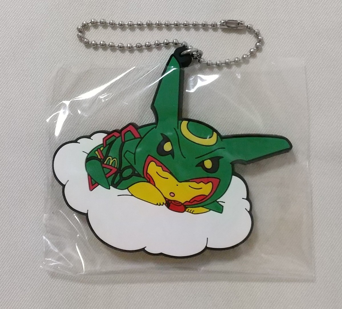 ポケモン　レックウザポンチョを着たピカチュウ　チャームセット ポケモンカードゲームXY BREAK スペシャルBOX レックウザ