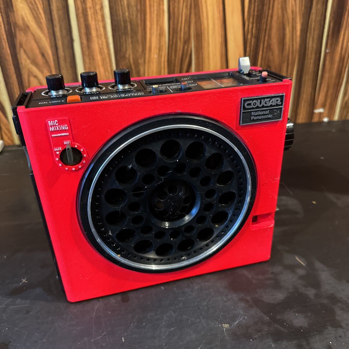 【やや傷や汚れあり】Panasonic ナショナル パナソニック 松下電器産業 RF888 クーガ オリジナル塗装 レッドの落札情報詳細