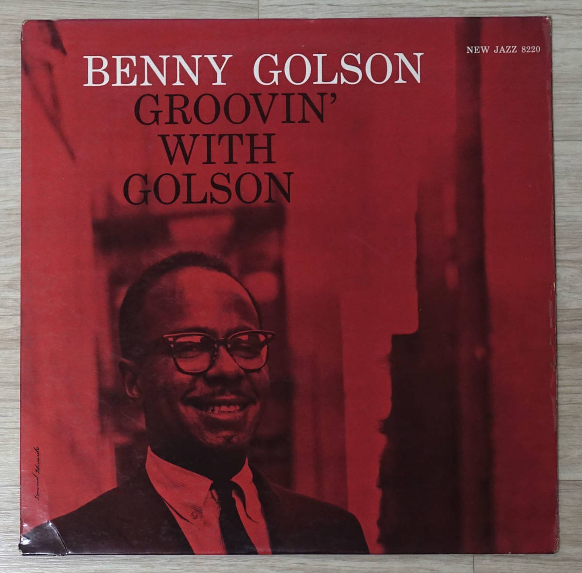 【やや傷や汚れあり】極美! US NEW JAZZ NJLP 8220 オリジナル GROOVIN’ with Golson / Benny