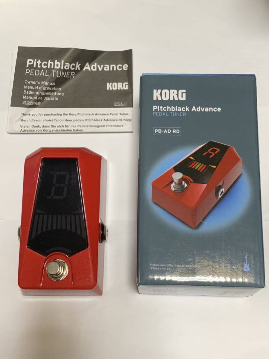 KORG pitchblackペダルチューナー（KORG PB-XS ペダルチューナー 【高 