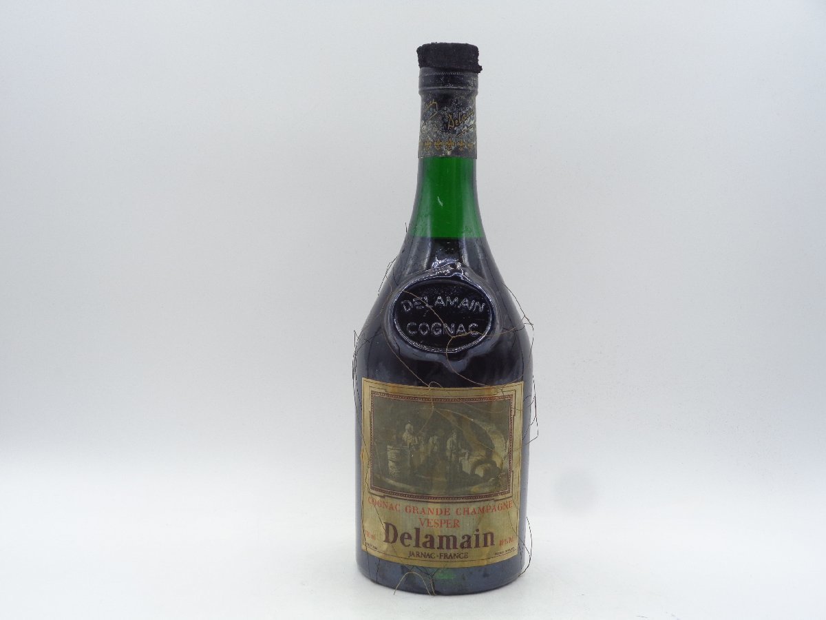 未開栓 デラマン ヴェスパー コニャック 700ml 40％ ブランデー 古酒 古酒☆デラマン ヴェスパー ＊箱付 700ml 40% コニャック