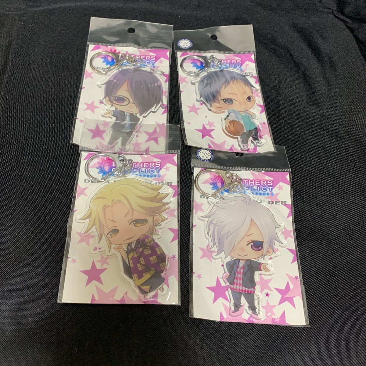 新品】 BROTHERS CONFLICT 朝日奈 梓 椿 棗 クリアファイル