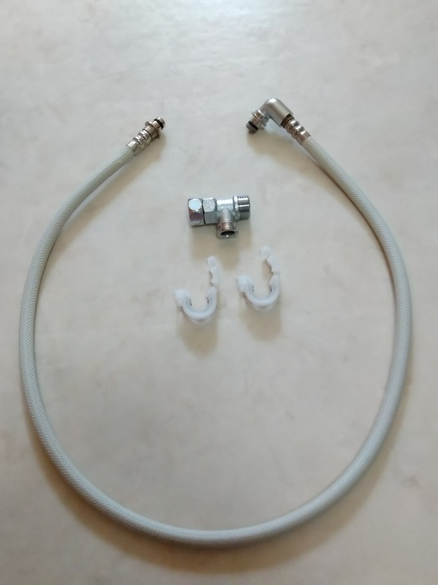 【傷や汚れあり】INAX シャワートイレ 本体給水用 フレキホース 分岐金具 クリップ2個付の落札情報詳細 ヤフオク落札価格検索 オークフリー