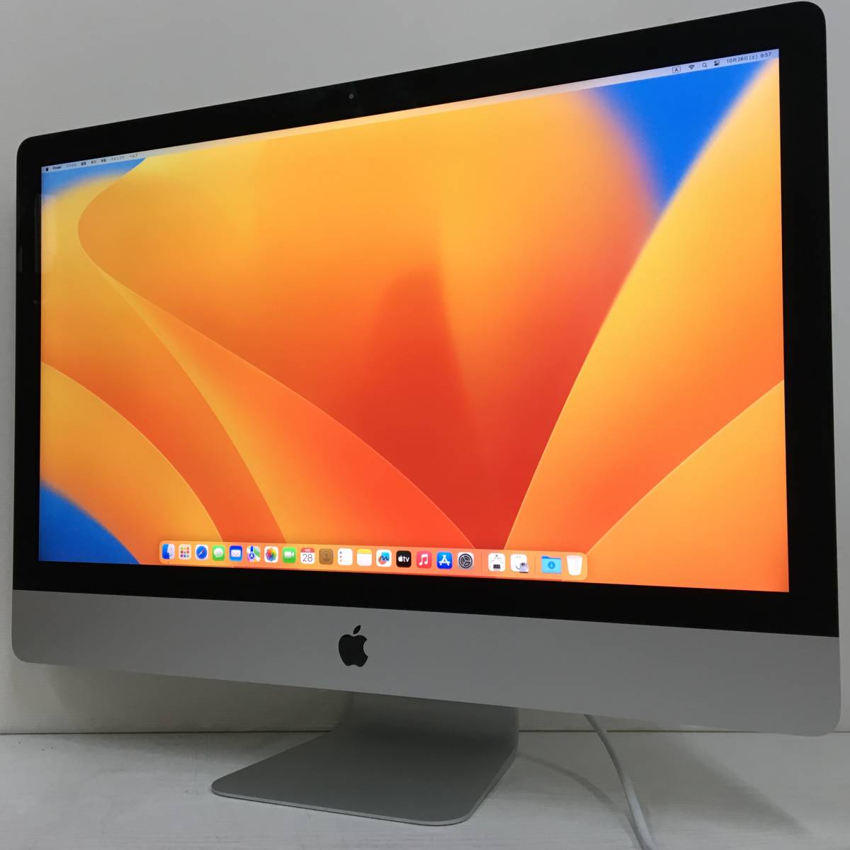 【やや傷や汚れあり】☆【美品 27インチ】Apple iMac (Retina 5K, 27インチ, 2020) A2115 Core i5