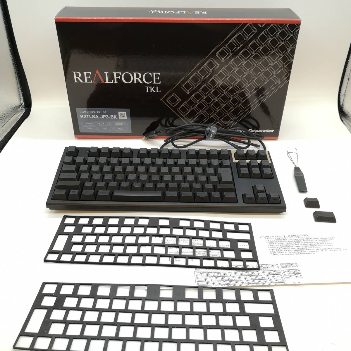 REALFORCE R2英語配列 交換用カラーキートップセット(赤) REALFORCE R2英語配列 交換用カラーキートップセット(赤
