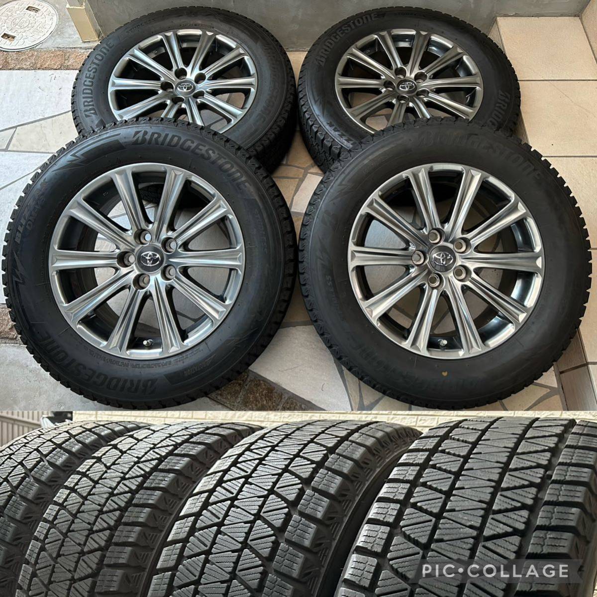 ☆バリ山 225/60R18 ブリヂストン ブリザック DM-V3 21年製4本