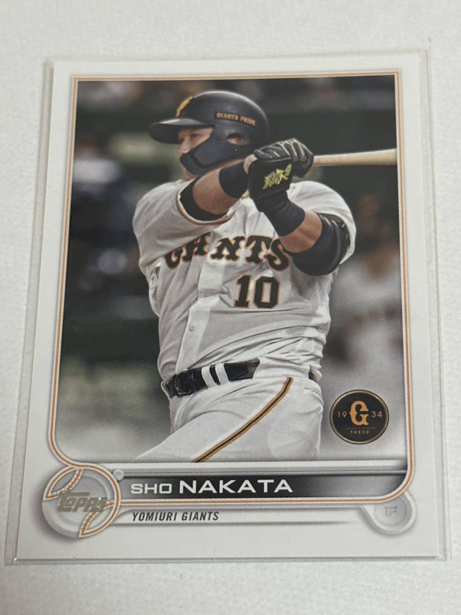 2023 Topps 206 NPB 中田翔（巨人） 1of1