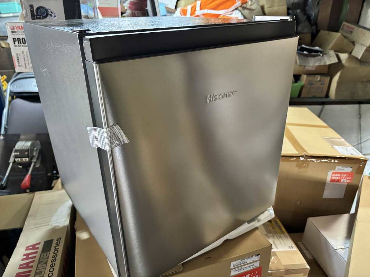 最安値 Hisense 冷蔵庫 HR-A45S 新品未使用 未使用】Hisense社製 小型