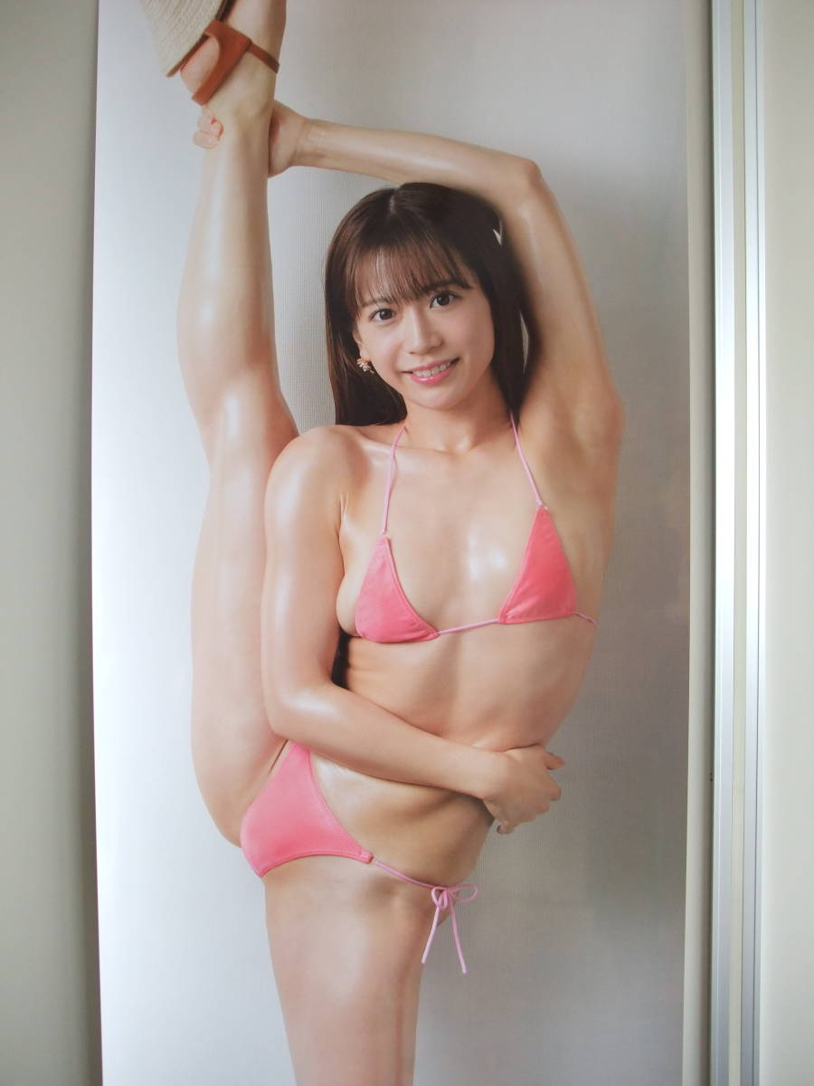未使用】桜りん 等身大 ポスター (約180×60㎝) ピンク 極小 ビキニ