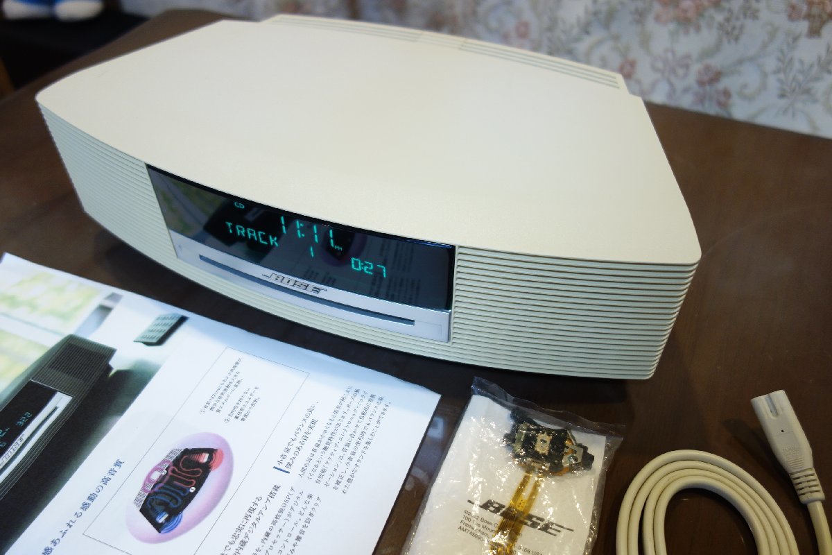 完動&メンテ品　Bose wave music system AWRCCC Amazon.co.jp: BOSE AWRCCC Wave Music System, Platinum White