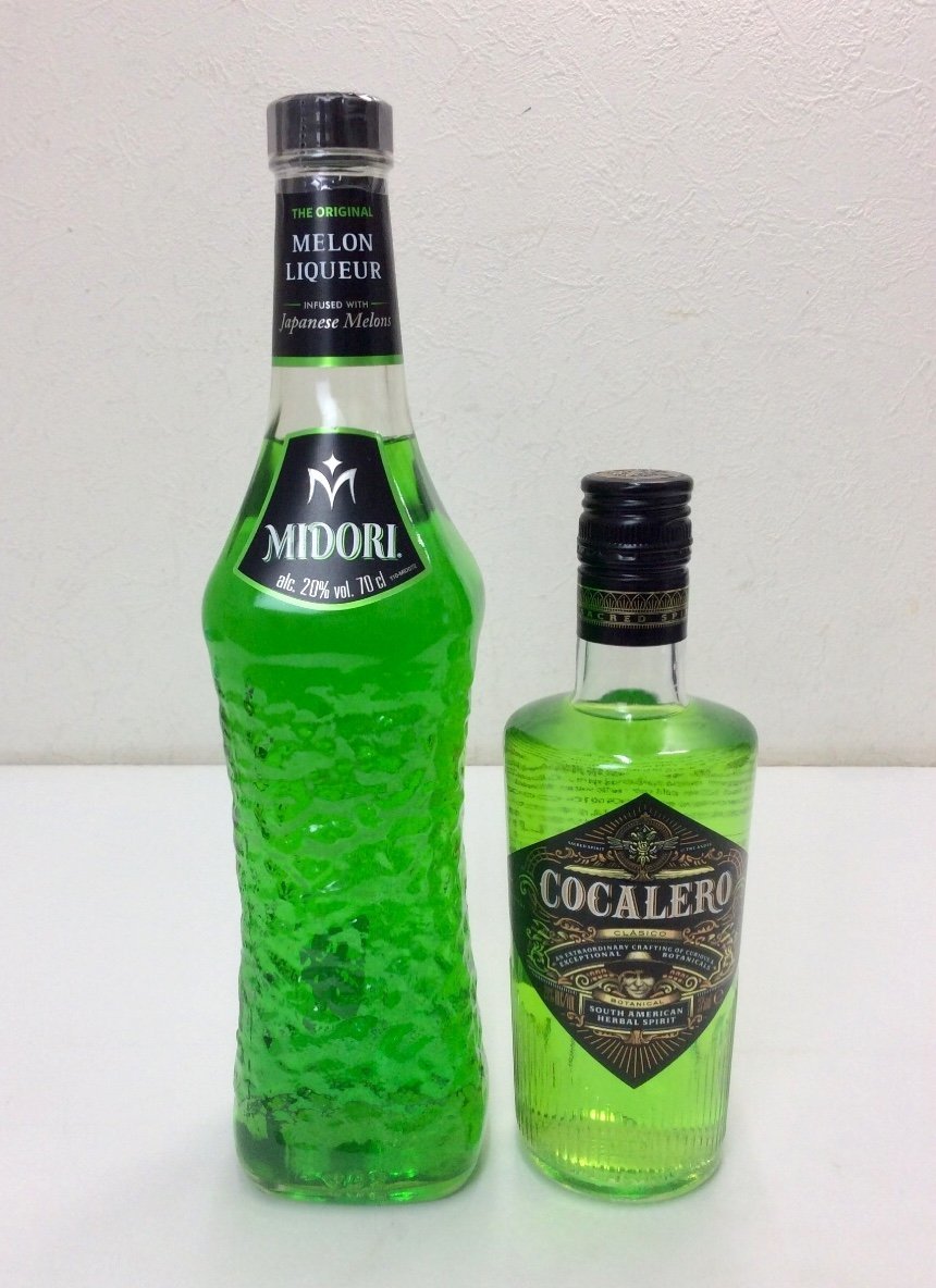 【未使用】【未開栓】2本セット COCALERO コカレロ クラシコ ハーフボトル 375ml 29 MIDORI ミドリ メロンリキュール