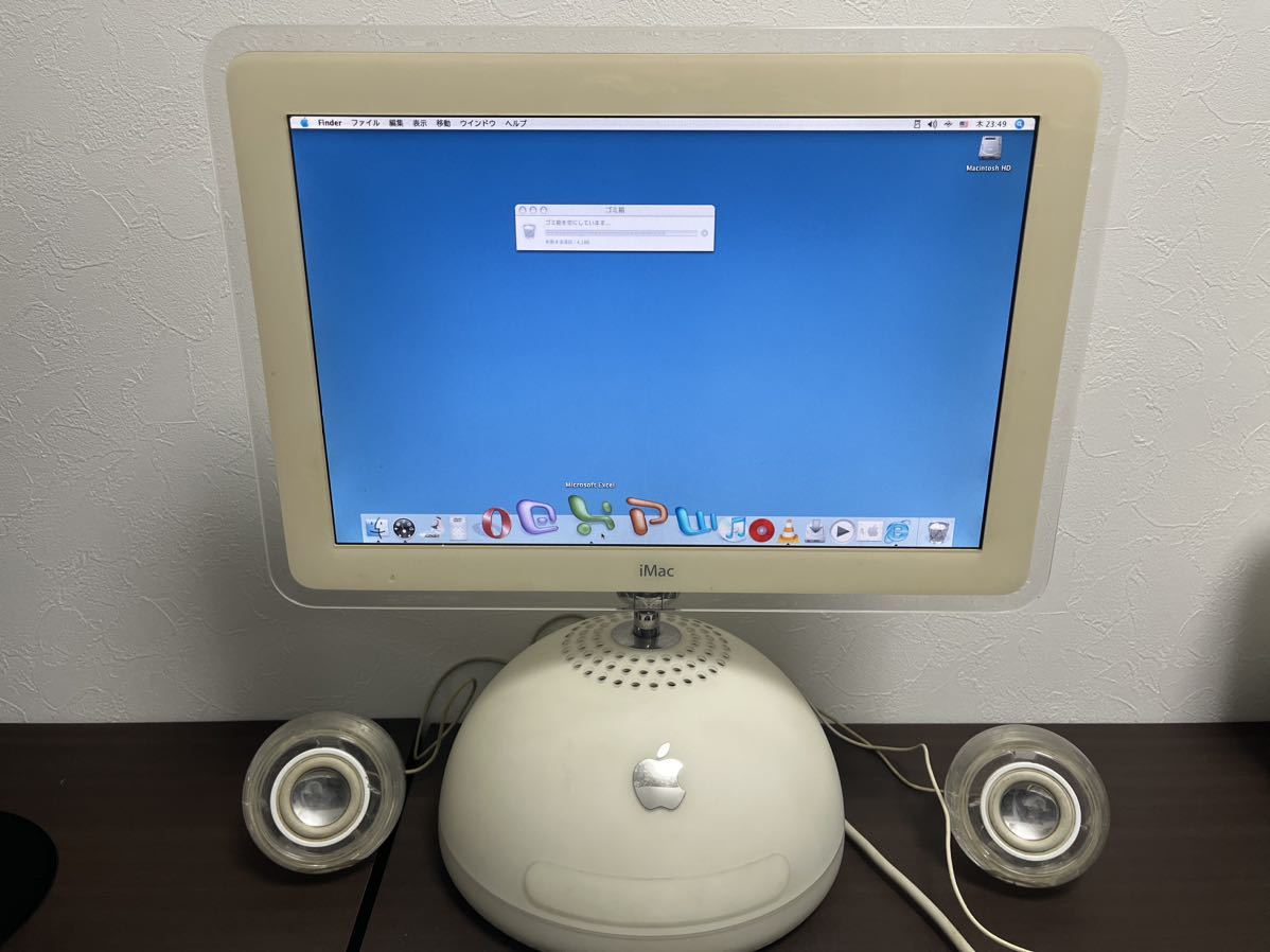 Macデスクトップ iMac G4 M6498 800MHz 1024MB 60HD Macデスクトップ