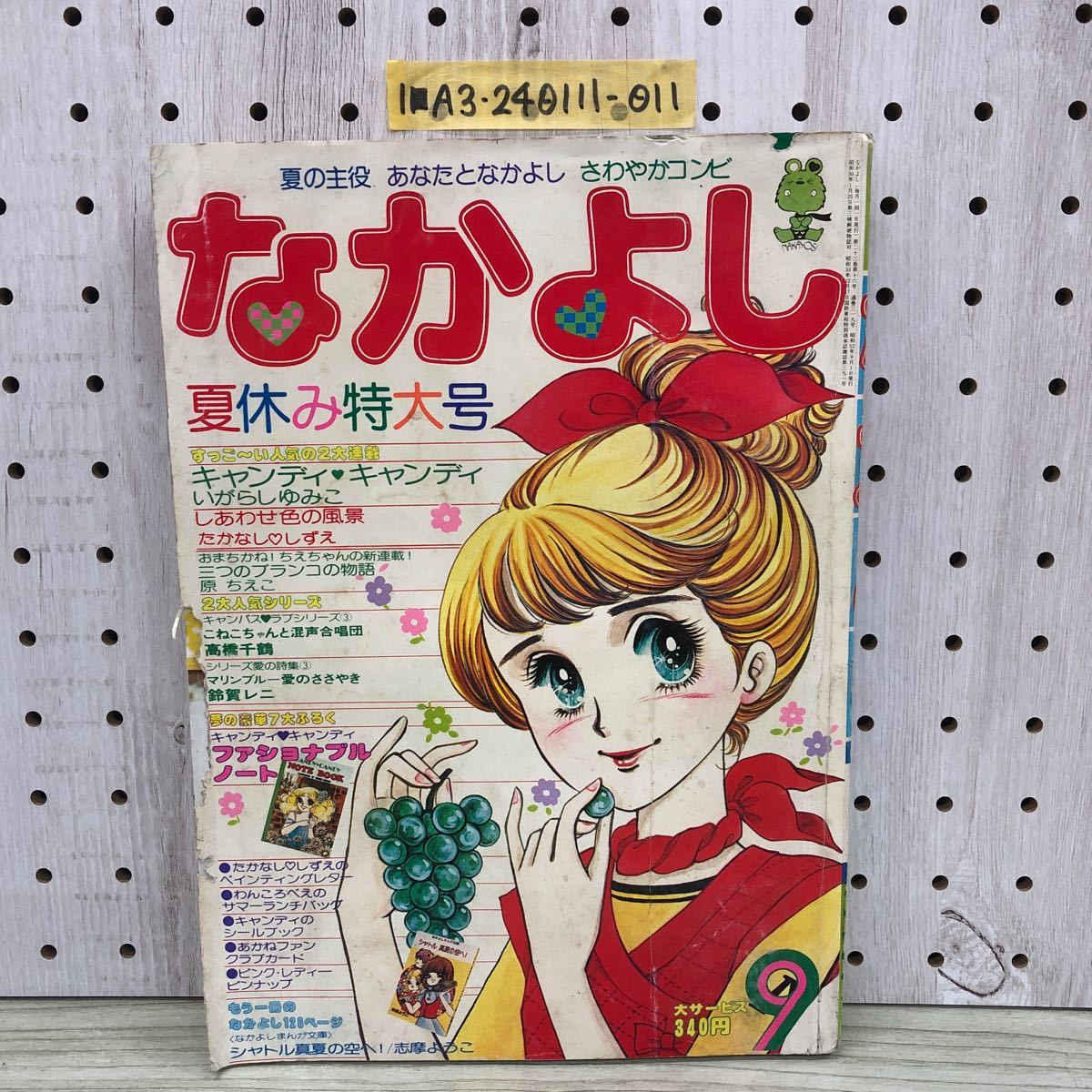 懐かしの漫画 いがらしゆみこ キャンディ・キャンディ
