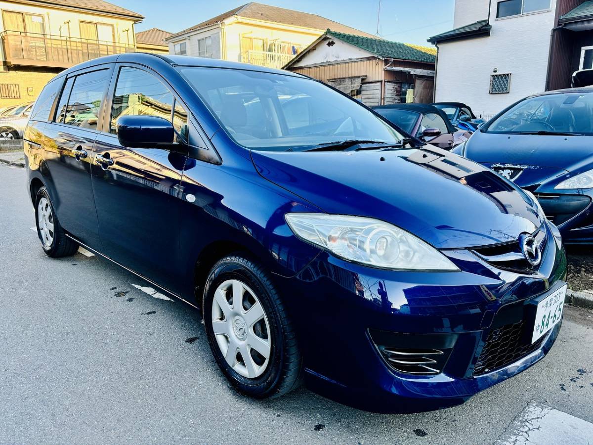 【走行距離 88,554 km】マツダプレマシーCS 使いやすいサイズの7人乗り エンジン・ミッション調子良 車検有