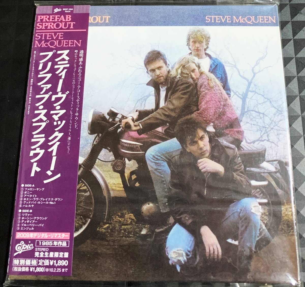 完全生産限定盤紙ジャケットCD】スティーヴ・マックイーン