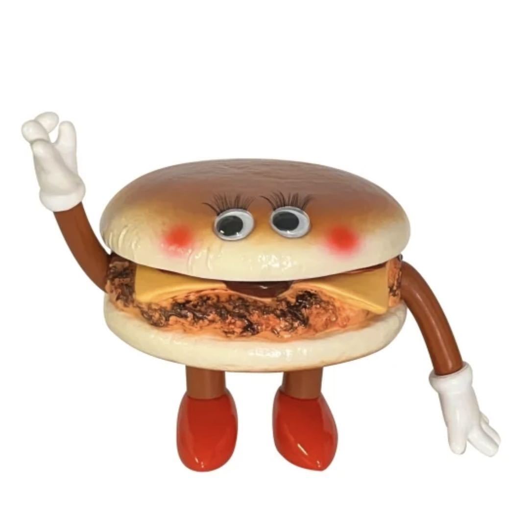 絶版 dune フレーバーズ ソフビ 30 Cheese Burger チーズ バーガー