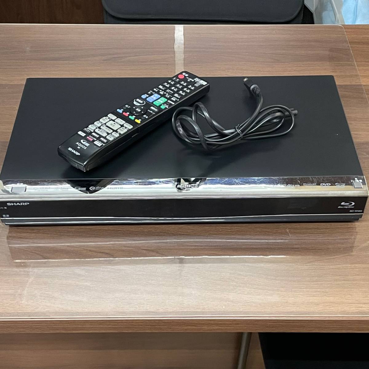 かなり綺麗 シャープ AQUOS ブルーレイ BD-W 560