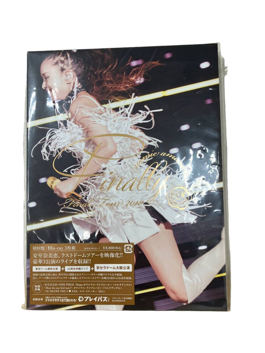 安室奈美恵 Final Tour 2018～Finally〜初回盤&ナナコカード 新品•未開封】安室奈美恵/Final Tour 2018～Finally初回盤