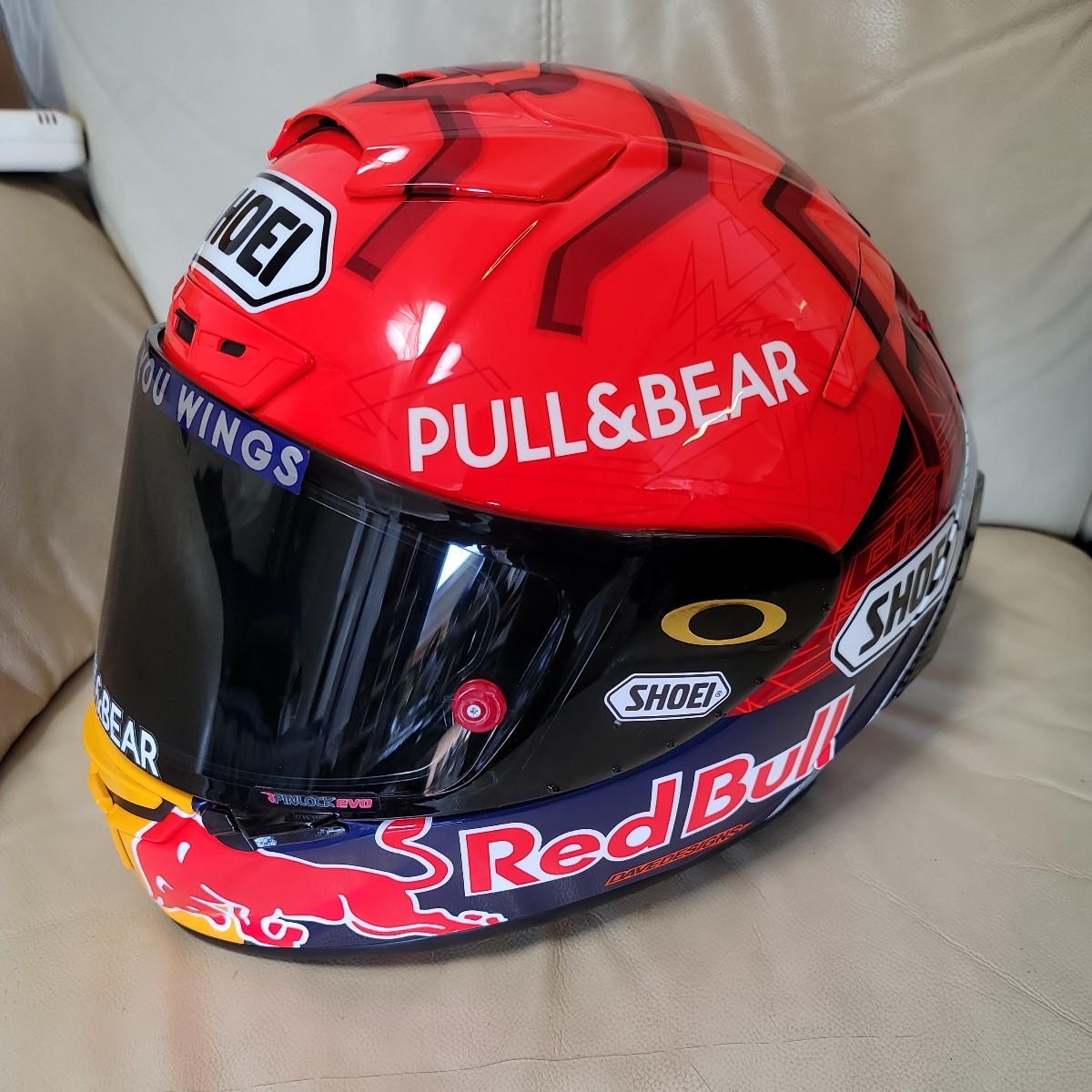 SHOEI マルク・マルケス ヘルメット レッドブル（SHOEIマルク