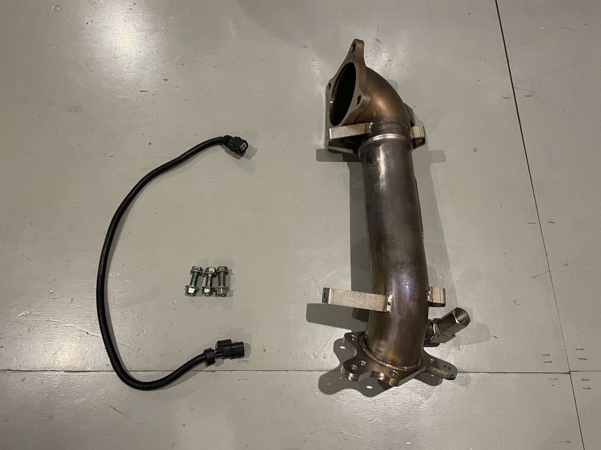 中古美品】ホンダ シビック FD1 R18A ダウンパイプ 触媒ストレート
