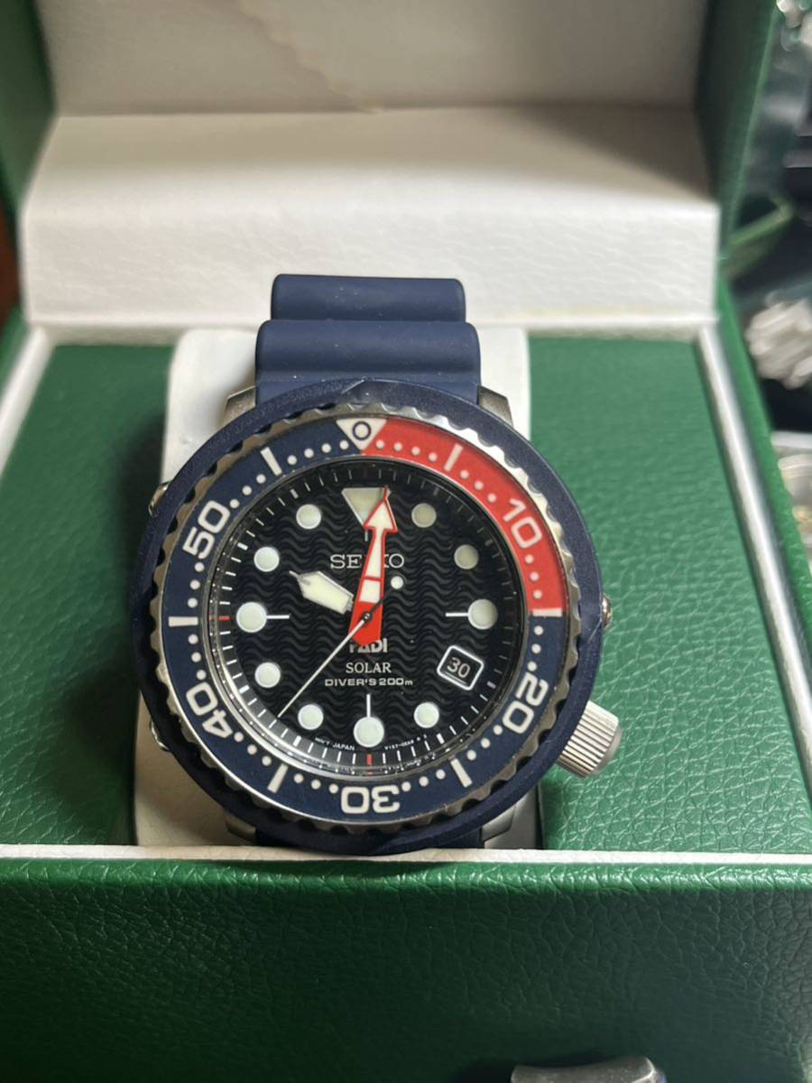 SEIKO PROSPEX V157-0DG0 PADI コラボ SEIKO PROSPEX V157-0DG0 PADI コラボ やや傷や汚れあり】SEIKO