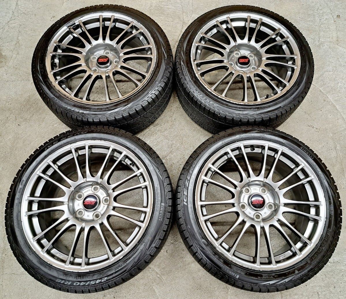 245/40 R18 ホイール WRX 出さ STI