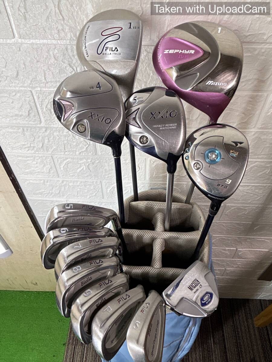 クラブ MIZUNO ZEPHYR ゴルフクラブ キャディーバッグセット