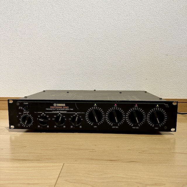 YAMAHA 2-4WAYチャンネルデバイダー F1040 2台セット