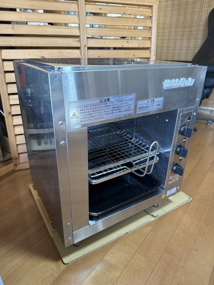 リンナイ ペット シュバンクガス赤外線グリラー グリドル 焼き物器 焼き台 リンナイ RGK-62D(A)-LP ガス赤外線グリラー 下火タイプ 串焼62号