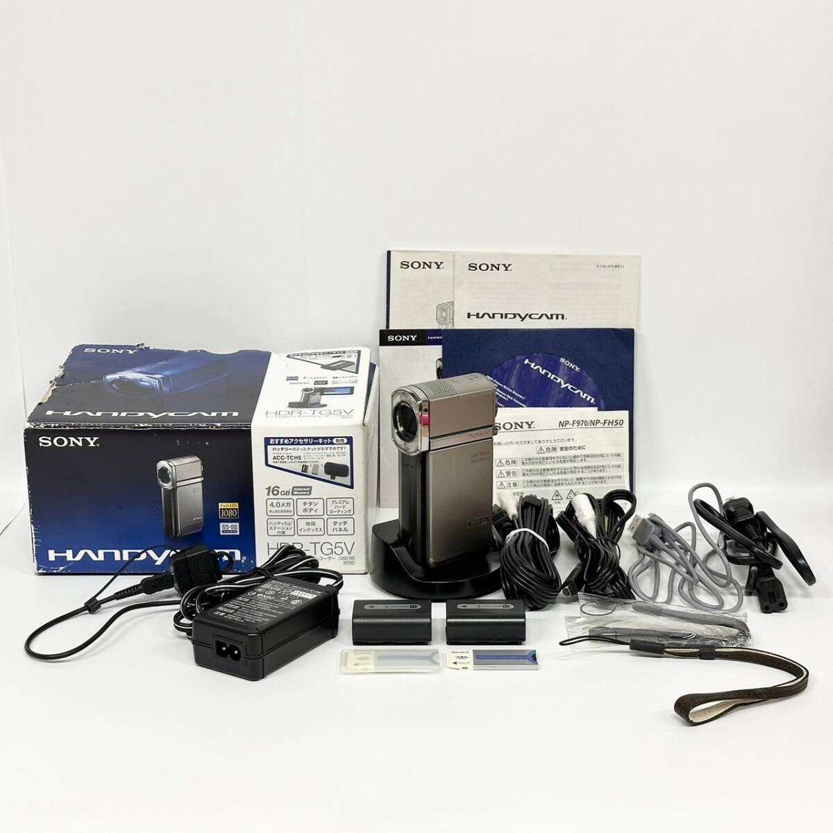 動作確認OK】SONY Handycam HDR-TG5V