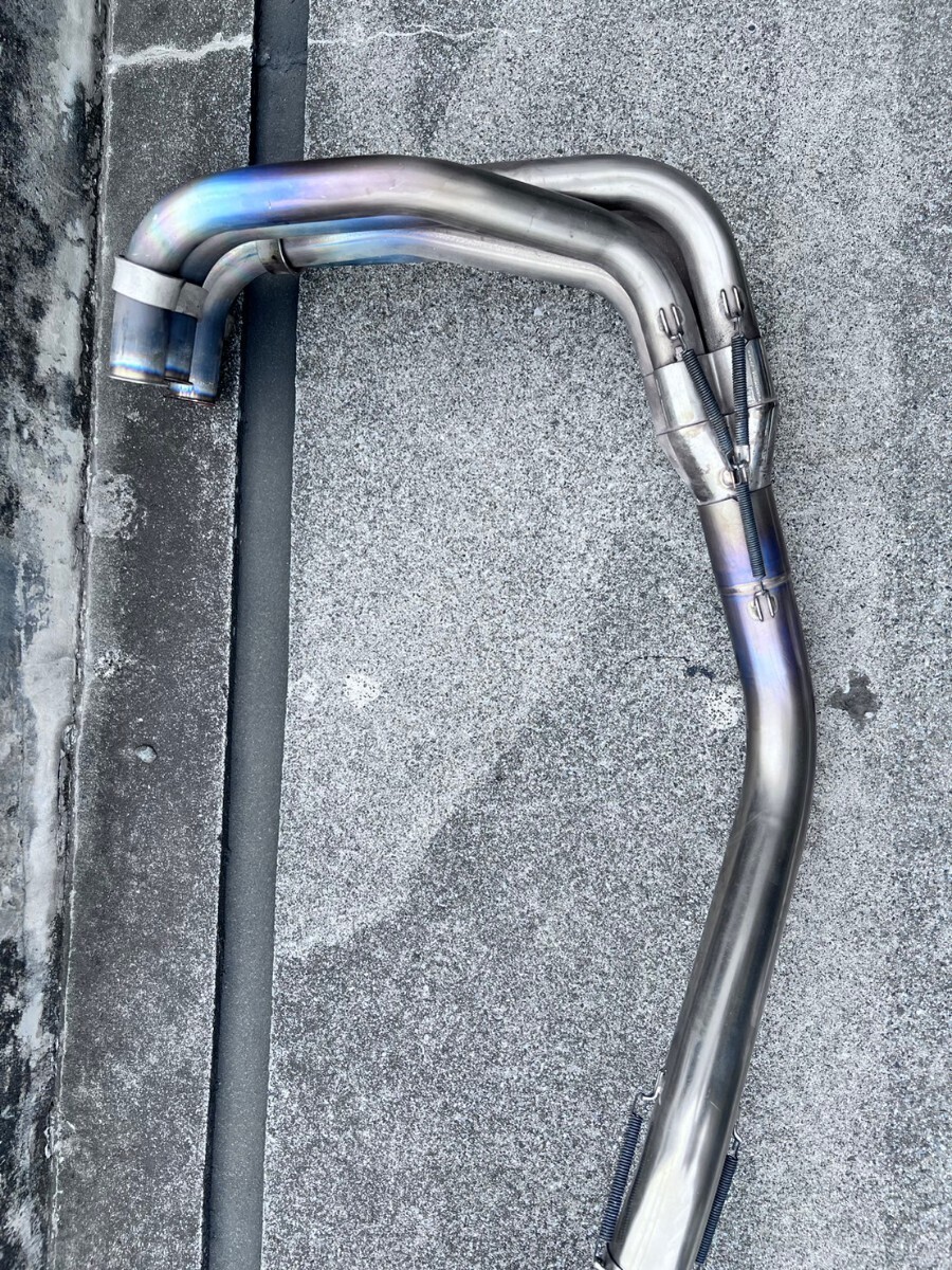 新品シグナスx 焼色カーボンマフラー 社外 se44 se12j 1型～3型まで 未