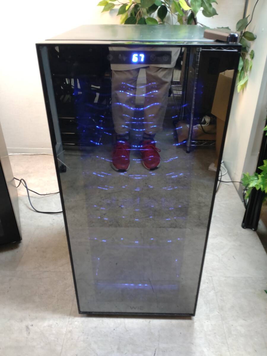 WIE 圧縮式 ワインセラー WIWCJC18BADX 18本 53L 美品 WIE 圧縮式